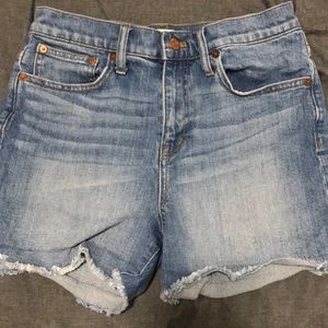 Madewell High Rise Shorts